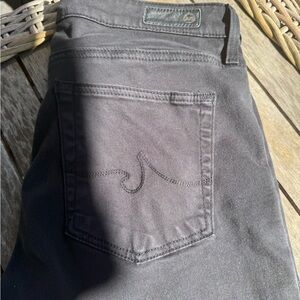 Ag Adriano Goldschmied *vintage * the Abbey, low waisted , black ankle jeans